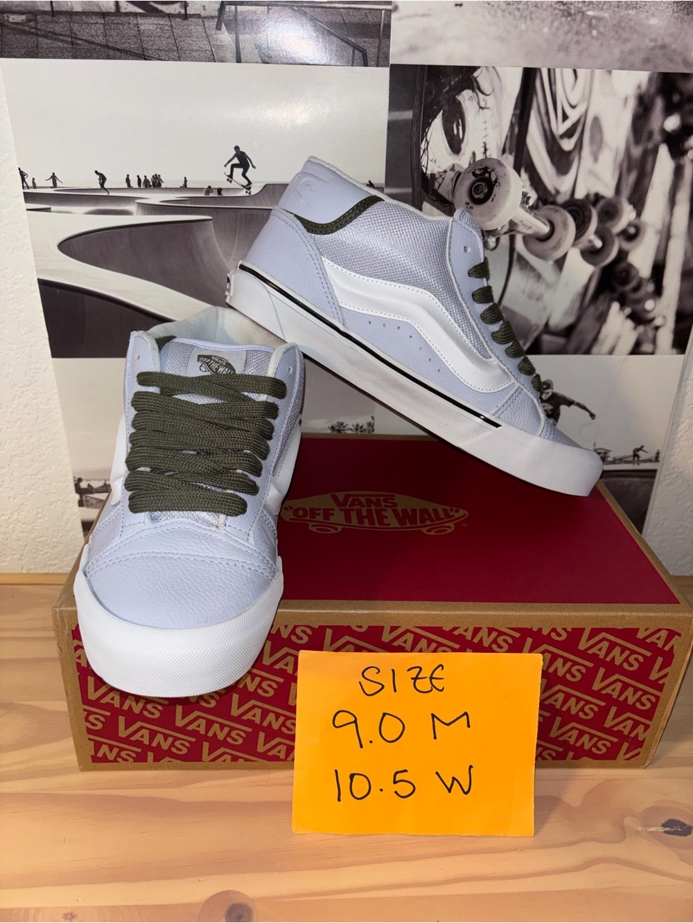 Vans Knu Mid size 9.0 Men’s 10.5 Woman
